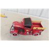 Image 5 : Tin Fire Truck Display Replica, 14" Long