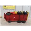 Image 14 : Minnitoy Fuel & Coal Dump Truck, Pressed Metal, 1950s, 17" Long
