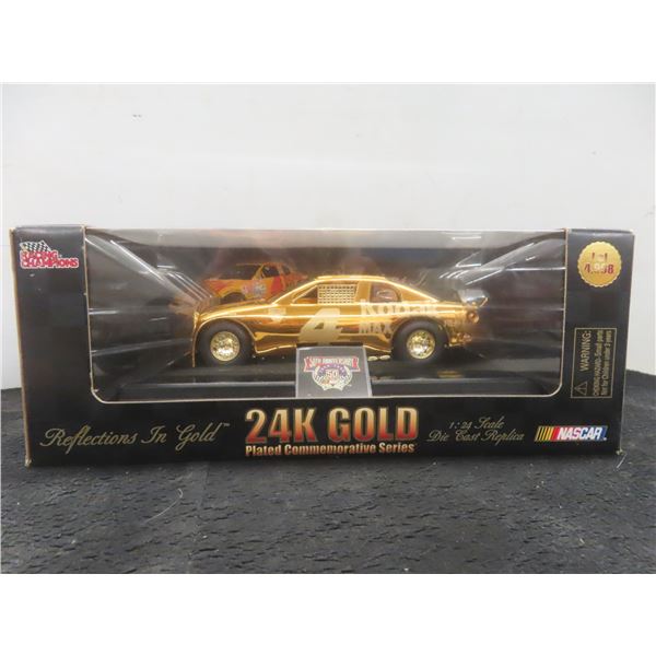 Racing Champions Die Cast 1/24 Scale 24K Gold-Plated NASCAR ‘Reflections in Gold’ Edition for the