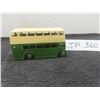 Image 1 : Dinky Toys #290 Double-Decker Bus, Repainted, 2" x 4" x 1 1/4"
