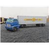 Image 7 : Three Die-Cast Truck Trailers: Two Lesney and One Unknown, Largest 1 3/4" x 6" x 1"
