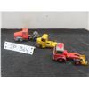Image 1 : Three Truck Tractors Without Trailers: Dinky, Lesney, and Tekno