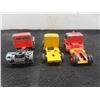 Image 3 : Three Truck Tractors Without Trailers: Dinky, Lesney, and Tekno