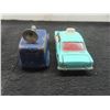 Image 4 : Dinky Toys #492 Loudspeaker Van (1954), 2" x 3 1/4" x 1 1/2", and Ford Escort Police Car, 1 1/2" x