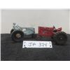 Image 1 : Two Farm Tractors: Ertl (3" x 5" x 3 1/4") and MM (3 1/2" x 5 1/2" x 3 1/4")