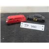 Image 1 : Schuco Varianto (Made in West Germany) 1 1/2" x 4 1/4" x 1 1/2", and Patrol Car #3048, 1 1/2" x 4