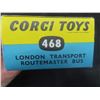 Image 10 : Corgi Toys London Transport Bus, New in Box, 2 1/2" x 4 1/2" x 1 1/4"