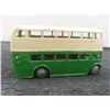 Image 10 : Dinky Toys #282 Leyland Royal Tiger (1954), 1 1/2" x 5" x 1 3/8", and #290 Double-Decker Bus