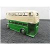 Image 9 : Dinky Toys #282 Leyland Royal Tiger (1954), 1 1/2" x 5" x 1 3/8", and #290 Double-Decker Bus