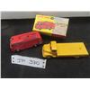 Image 1 : Dinky Toys #276 Airport Fire Engine (1962), 1 3/4" x 4 1/2" x 1 3/4" w/ Original Box, and #419