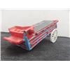 Image 7 : Cast Iron Horse-Drawn Wagon (No Horses), 3 1/2" x 9" x 3 1/2"
