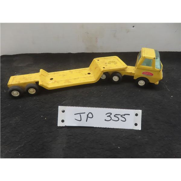 Tonka Semi and Low-Bed Trailer, 2 1/2" x 11" x 2"