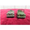 Image 4 : Two Dinky Austin Champ Jeeps, 3" Long Each