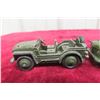 Image 5 : Two Dinky Austin Champ Jeeps, 3" Long Each