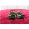 Image 7 : Two Dinky Austin Champ Jeeps, 3" Long Each