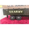 Image 3 : Lumar US Army Truck with Canvas Top - 19" Long, 6" Wide, 9" High