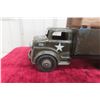 Image 7 : Lumar US Army Truck with Canvas Top - 19" Long, 6" Wide, 9" High