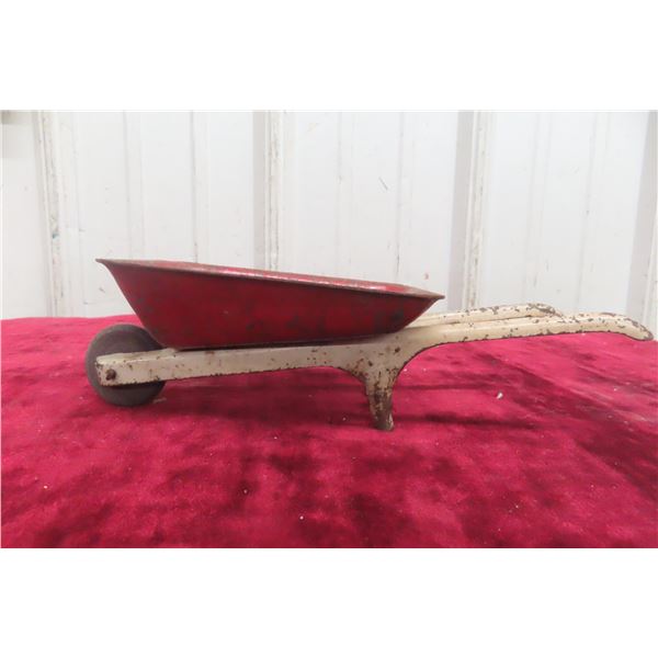 All Metal Wheelbarrow, 9" x 4"