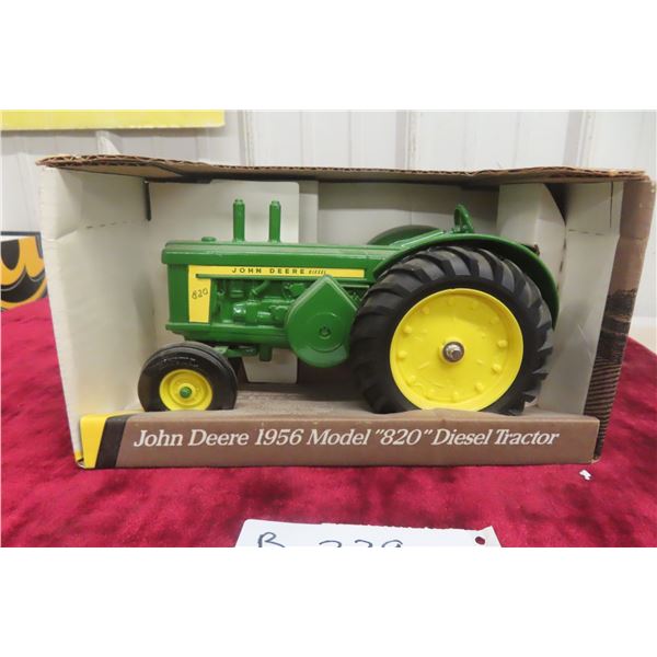 ERTL John Deere 1956 820 Tractor, 1/16 Scale Die-Cast, With Box
