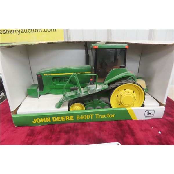 ERTL John Deere 8400T Tractor, 1/16 Scale Die-Cast, With Box