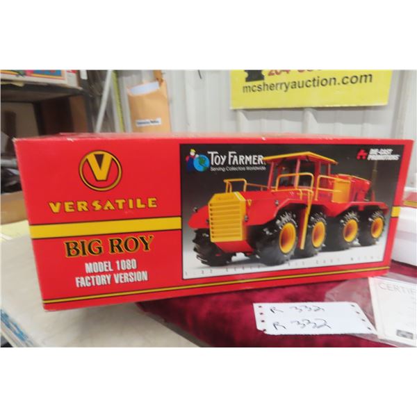 Toy Farmer Versatile Big Roy Model 1080 Factory Version, Die-Cast