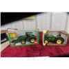 Image 1 : John Deere 1935 BR 1/16 Scale Die-Cast and John Deere 3632 1/32 Scale Die-Cast, Both in Boxes