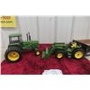 Image 1 : Two John Deere Die-Cast Tractors: 6410 with FEL and 4630, 1/16 Scale