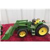 Image 2 : Two John Deere Die-Cast Tractors: 6410 with FEL and 4630, 1/16 Scale