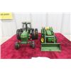 Image 4 : Two John Deere Die-Cast Tractors: 6410 with FEL and 4630, 1/16 Scale
