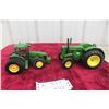Image 1 : Two John Deere Die-Cast Tractors: 1/16 Scale D and 1/32 Scale 7930