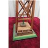 Image 6 : John Deere Windmill Mantle Clock Display with Water Pump and Cattle Trough, 27" Long