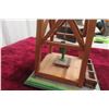 Image 7 : John Deere Windmill Mantle Clock Display with Water Pump and Cattle Trough, 27" Long