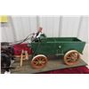 Image 5 : Draft Horses with H&M Grain Wagon Display, 24" Long, in Fitted Box