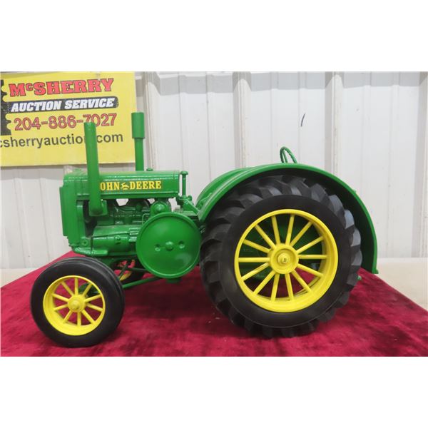 John Deere 75th Anniversary ERTL Pedal Tractor, 1/8 Scale, Signed by Josh L. ERTL, Serial #DD0613