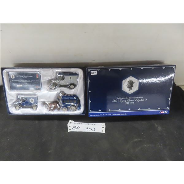 Corgi Her Majesty Queen Elizabeth II 1952–2012 Commemorative Set, No. 3331 of 5000