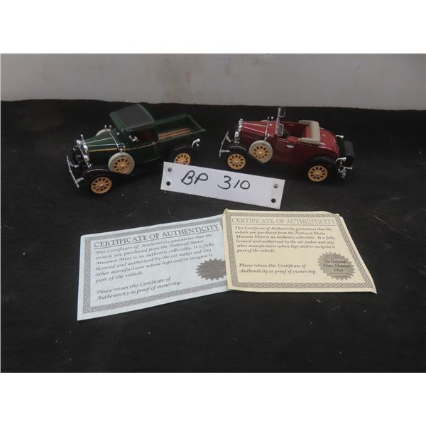 1931 Ford Model A Pickup (1/32 Scale) and 1931 Ford Model A Roadster