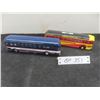 Image 1 : Two Corgi Buses, 8 1/2" × 2 1/4" × 1" 