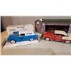 Image 1 : 1955 WIX Chev 2-Door Hard Top 1/24; 1955 Chev Sedan Delivery 1/24.