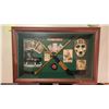 Image 1 : Vintage Shadow Box: Game of Ice Hockey 20.5" x 13.5" x 3".