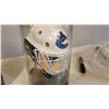 Image 3 : 2 NHL Goalie Masks – Oilers & Canucks – 5.5" x 7.5".