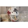 Image 3 : 2 NHL Goalie Masks – Devils & Panthers – 5.5" x 7.5".