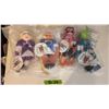 Image 1 : Set of 4 – 10" Muppets: Miss Piggy, Fozzie, Animal, Kermit.