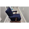 Image 2 : Kids Antique Rocking Chair – Recovered – Seat 11", Back 24", Width 16".