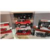 Image 1 : 4-Tier Replica Display – 2 Sets WIX Chevy Banks 1957/1959/1967/1969, ERTL 1/24