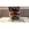 Image 1 : 3-Tier Replica Display – 1950 Ford Conv. 1/18, 1934 Ford 1/24, 1936 Ford 1/19.