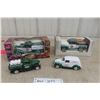 Image 1 : Four Die-Cast Trucks Including Two Bank Trucks – In Boxes – 1/24 Scale