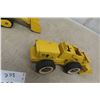 Image 11 : Two Metal Toy Tanks: T-6 Crawler (10" Long) and Wheel Loader (10 1/2" Long)