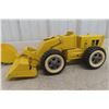 Image 8 : Two Metal Toy Tanks: T-6 Crawler (10" Long) and Wheel Loader (10 1/2" Long)
