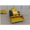 Image 9 : Two Metal Toy Tanks: T-6 Crawler (10" Long) and Wheel Loader (10 1/2" Long)
