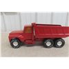 Image 6 : NyLint Pressed-Metal Dump Truck – 15 1/2" Long – Missing Grille